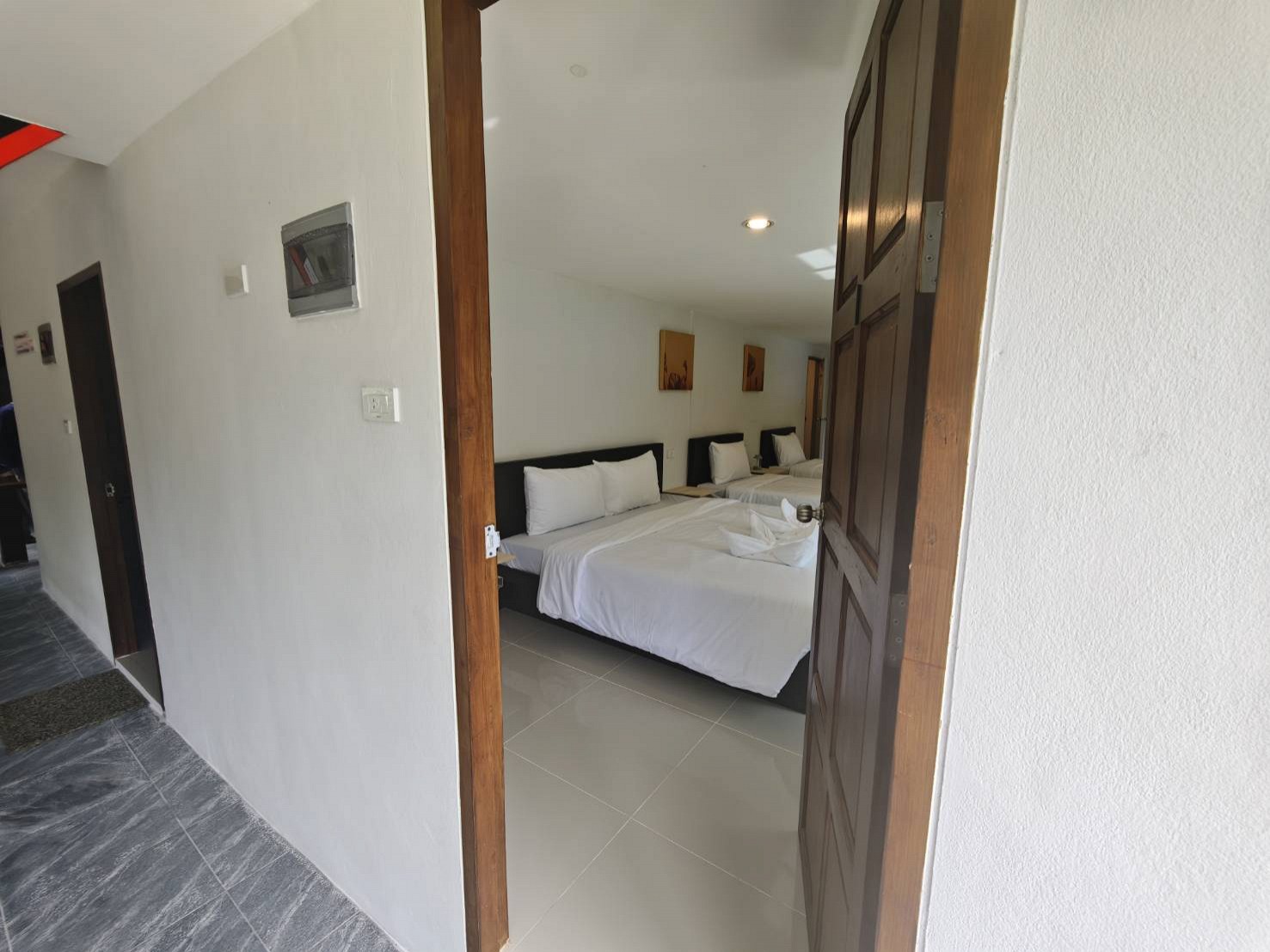 Private Quadruple Room (Attached Shower and Toilet) – Room Only